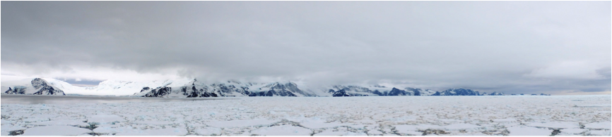 Sea ice approaching Signy Base