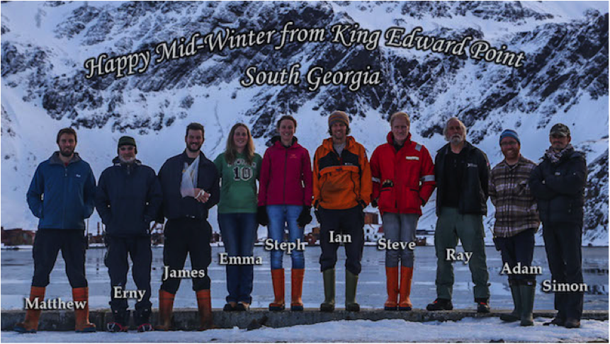 The 2015 wintering team